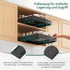 Warmiehomy Telescopic Drawer, Extendable Cupboard Organiser, Expandable Storage Space in