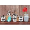 Amolliar Mason Jar Foaming Soap Dispenser, Plastic Soap Pump, Refillable