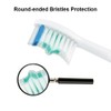 4 Pack Electric Toothbrush Brush Heads Replacement for Sonicare E-Series