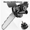 Electric Drill Chainsaw - BCEHACBITI Electric Drill Convert to Chainsaw