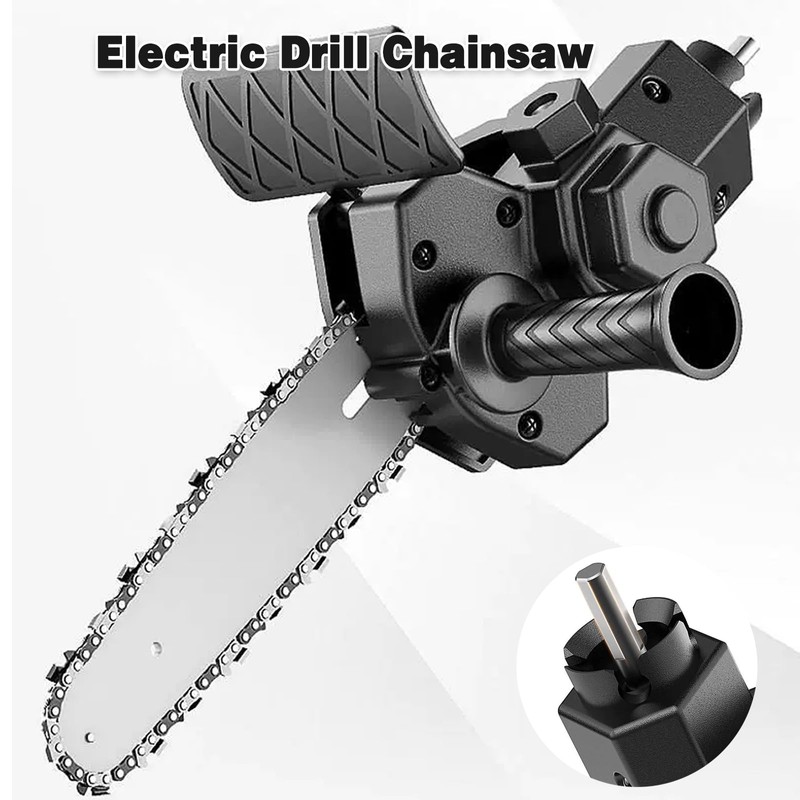 Electric Drill Chainsaw - BCEHACBITI Electric Drill Convert to Chainsaw