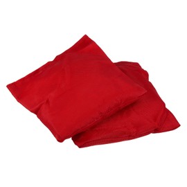 PATIKIL Cornhole Bean Bags, 2 Pack Canvas Sandbag for Carnival Outdoor Yard Party Hand Tossing Game, Red