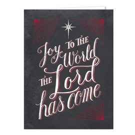 Celebrate the Season Chalkboard Christmas Card Assortment Pack / 25 Greeting Cards Set / 5 Holiday Designs Versed Inside With White Envelopes