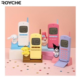 ROYCHE Sanrio Retro Table Clock 1ea, Type:Kuromi