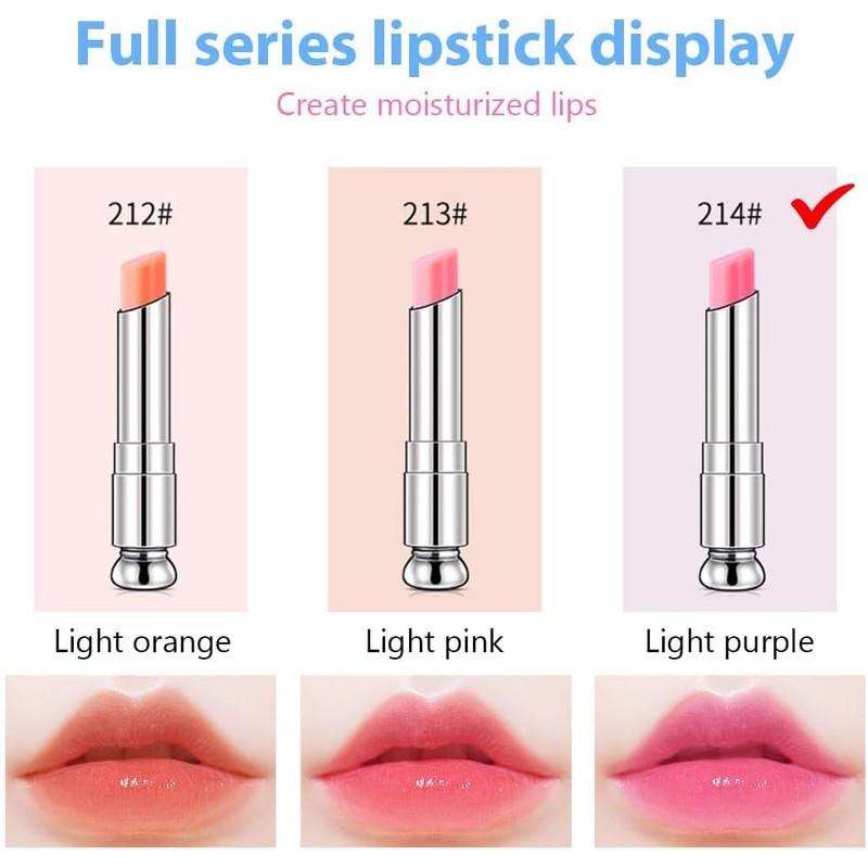 Bálsamo Labial que Cambia de Color, Labiales Mágicos que Cambian