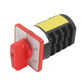 1 PCS Universal Rotary Cam Changeover Switch HZ5D-20/4 M08 3 Position 16 Terminals Two-Speed 380V 20A Combination Switch Universal Rotary Cam Changeover Switch