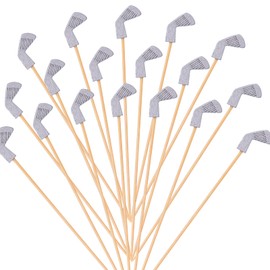 200pcs Golf Club Cocktail Picks, Golf Club Skewers Golf Themed Toothpicks Golf Cocktail Picks Disposable Sandwich Fruit Cocktail Picks for Buffet Party Holiday Supplies