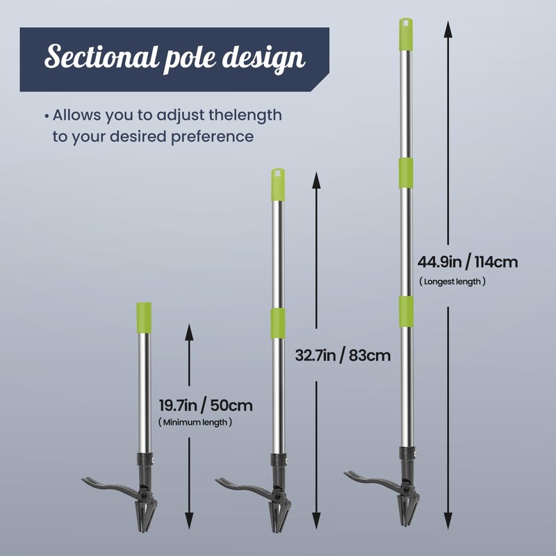 Rlipily Weed Puller Tool Stand Up Weed Puller Tool with