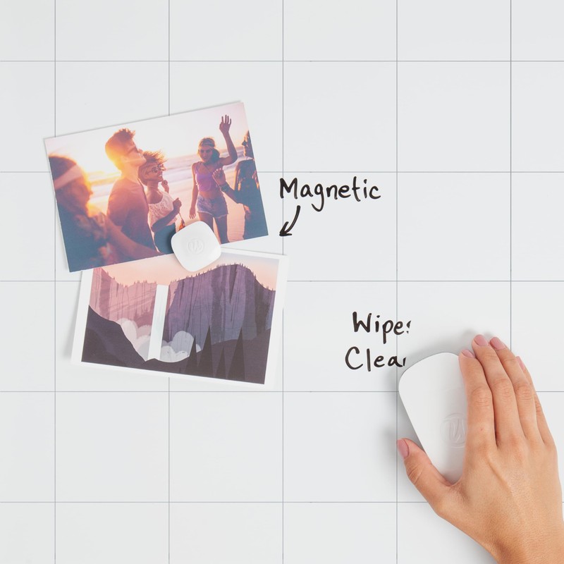 U Brands Magnetic Dry Erase Calendar White Board, 11" x