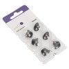 6pcs Silicone Click Sleeve Accessory Protect Ears Washable Sound Amplifier