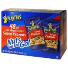 Planters Salted Peanuts - 48/1 Ounce bags (3 Pack)