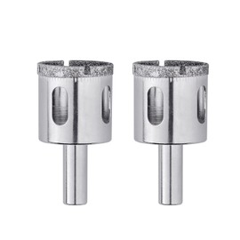 2PCS 38mm (1-1/2") Diamond Hole Saw Diamond Drill Bits for Glass Tile Ceramic (38mm (1-1/2") - 2PCS)