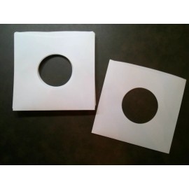 Square Deal 25 Pc Archival Quality Acid-Free Paper Inner Sleeves for 45 RPM 7" Vinyl Records