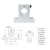 iYueMps 200 mm Linear Shaft T8 Threaded Spindle Vertical Set,