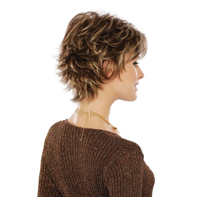 Estetica Design HEIDI PSC. SHORT LAYERED CUT W/SLIGHT Womens Wig