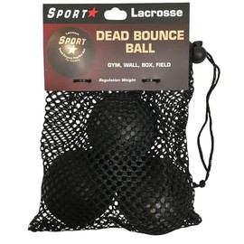 SportStar Lacrosse Dead Bounce Practice Ball (3 Pack)
