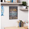 Juvale 20-Pack 13x19 in Motivational Classroom Posters - Chalkboard-Style Wall