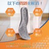 Smilefoot Warm Insole, Standing Work, No Fatigue, Brushed Insole, Shock