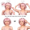 YFONG- Gorro de seda morera 100% 22 momme para dormir