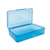 Ykimok Large Capacity Clear Pencil Box, Pencil Case, Plastic Pencil