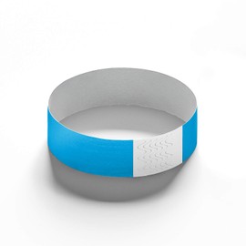 Europaband - Pack of 1000 Tyvek bracelets - for identification at events and parties - tear-resistant and waterproof (blue)