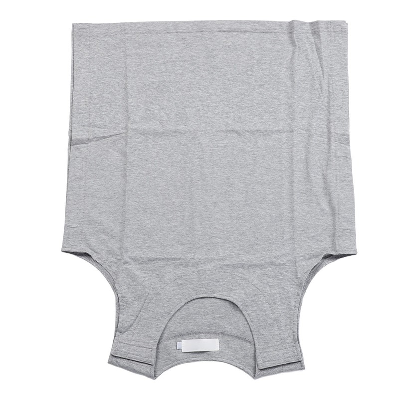 Unisex Cotton Vest Easy Wear Removal Side Full Opening Sleeveless