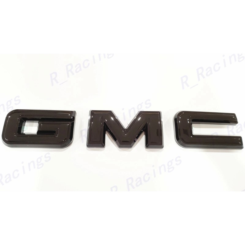 Auto OVERLAY Front & Rear Gloss Black Emblem Overlay Fit