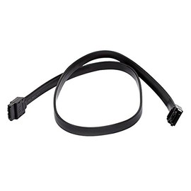 24 inch SATA 6Gbps Cable w/Locking Latch Black, CNE558172