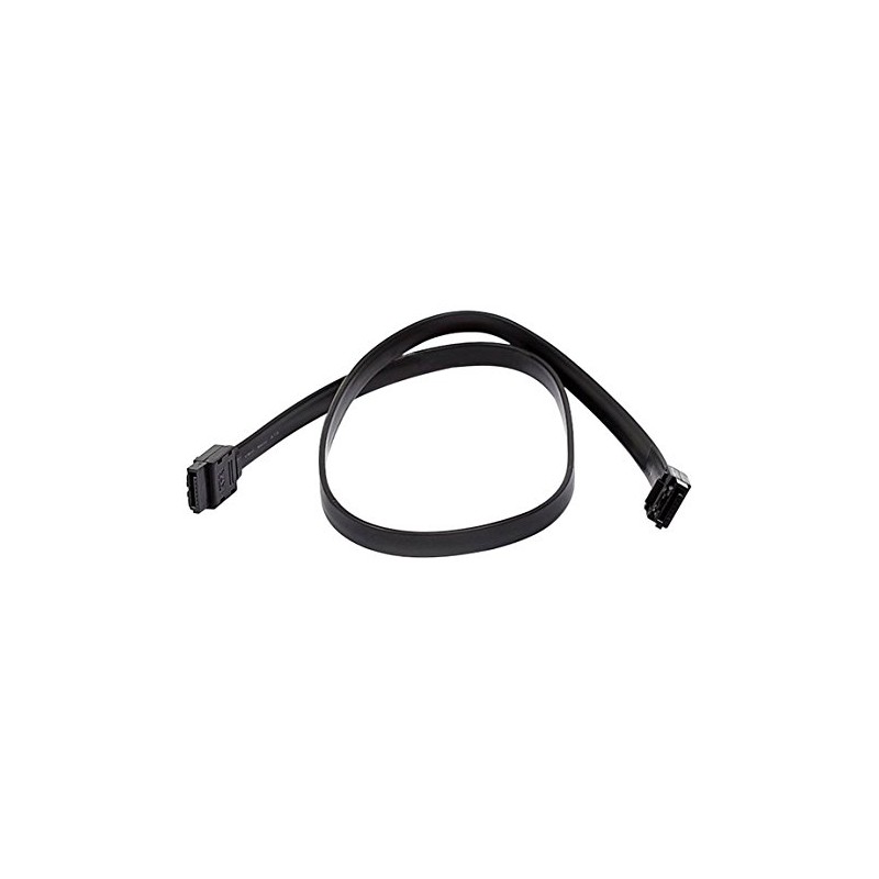 24 inch SATA 6Gbps Cable w/Locking Latch Black, CNE558172