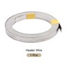 Rebower Flat Heater Wire Nichrome High Resistance Stability,[for Heating Elements