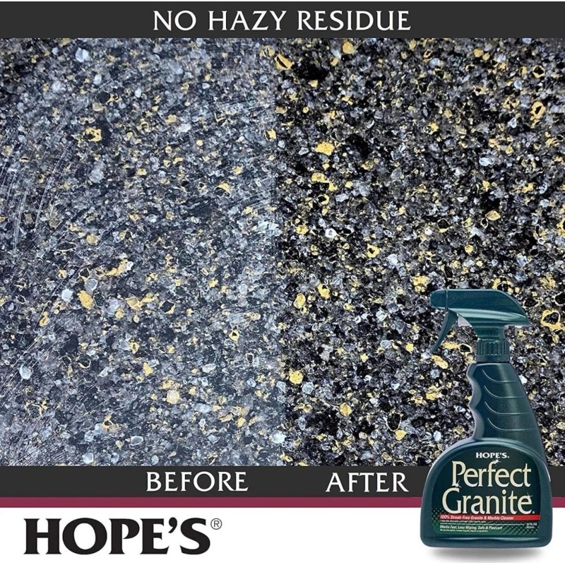 Hope’s 2x HOPE'S Perfect Granite & Marble Countertop Cleaner Stain