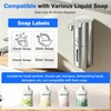 Touchless Automatic Liquid Soap Dispenser, Stainless Steel, Rechargeable