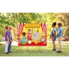 Whaline 50" x 40" Carnival Toss Game with 4 Bean