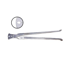 Midwest Equestrian Supply .Inc 13” Horse Hoof Nail Puller Farrier Tool Heavy Duty Shoe Veterinary Silver Nipper