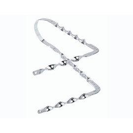 Lowrider Bike Bent Twisted Sissy Bar Chrome.