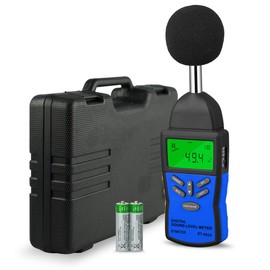 Precision Sound Meter - BTMETER BT-882A Digital Decibel Tester for 30~130 dB Noise Level Measurement with A/C Fast/Slow Weighting, Large Backlight Display