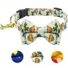 KUDES Dog Bow Tie, Adjustable Dog Collars with Bow Tie