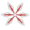 EOOENOON Hunting Broadheads 100 Grain, Archery Broadheads Screw-in Arrow Heads