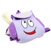 Explorer Backpack Bag Purple Smile Student Backpack Breathable Wearable Explorer