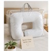 Side Sleeper Pillow with Ear Hole – U-Shaped Neck and