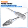 Mgoodoo 6PCS Nail Drill Bits, 3/32'' Efile Nail Drill Bits,