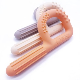 Hand-Held Sensory Chew Toys for Autistic Children(3 Pack), Chew Sticks fo Kids, Alt. to Chew Necklaces for Sensory Kids, Teething, Oral Motor Stimulation, ADHD, SPD - Teether Toys