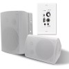 Herido Herdio 2X6.5" Outdoor Indoor Speakers Wired Bluetooth USB Wall