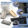 Thatyro 3 Packs 2.9" Invisible Drawer Flush Pull Handle with