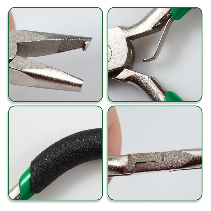 SPEEDWOX 3-Inch Split Ring Pliers - Small Ring Opening Pliers