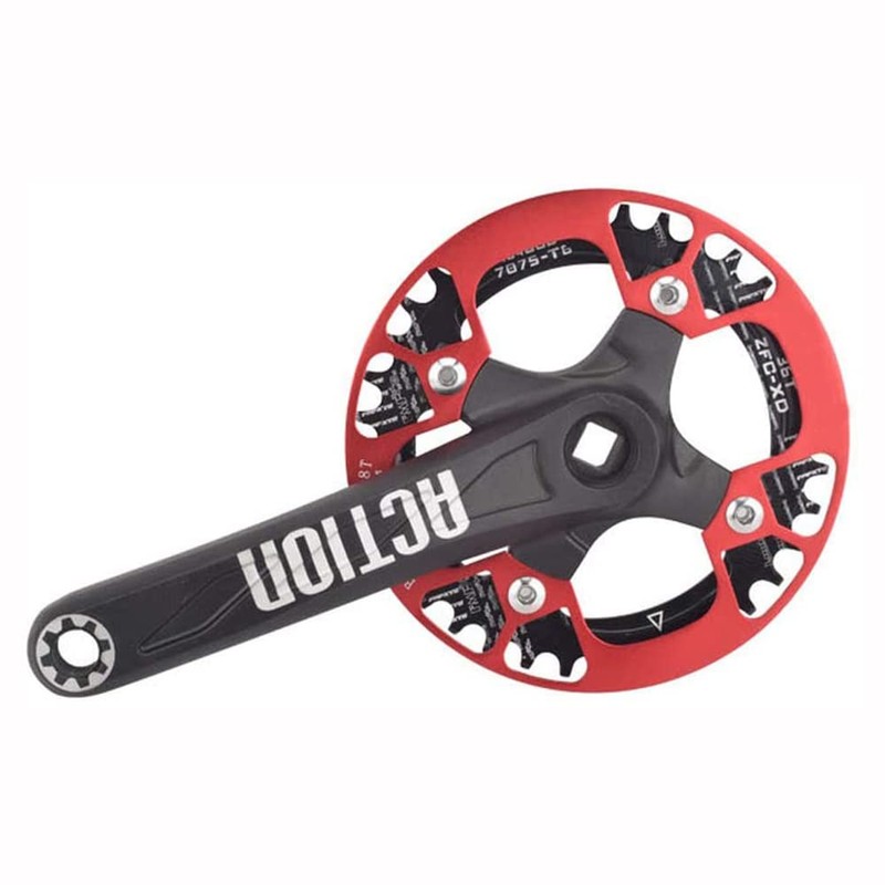 ANCLLO Mountain Bike Chainring Guard, Aluminum Alloy Easy Install Tooth