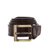 Hazzys (대구신세계)브라운 로고 음각 벨트 HJBE5E013W3 (Daegu Shinsegae) Brown Logo