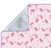 Skater SVS15 Soft Leisure Sheet M Flamingo 90 x 141