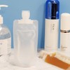 Cosmetic dispensing pack 100ml liquid empty bottle pouch rinse clear container / 화장품소분팩 100ml 액체공병 파우치 린스 투명 용기