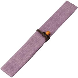 Kawai Japanese Traditional Color Chopsticks Bag Mauve Size: Approx. W7.5 D25 088822